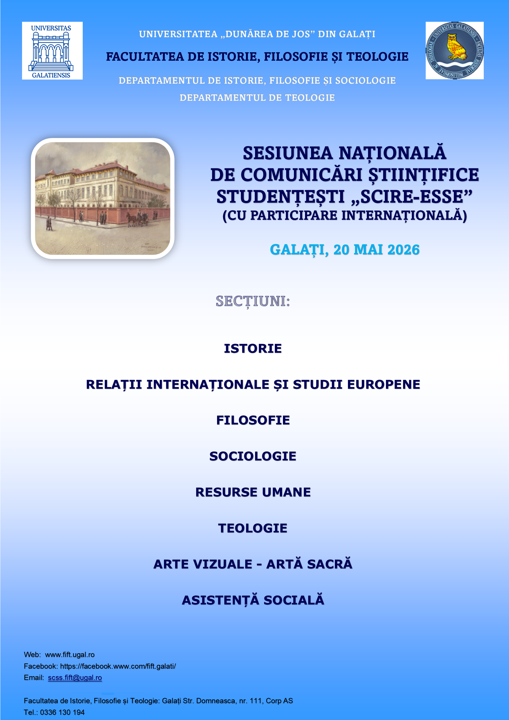 AfișSNCSS FIFT2026i